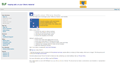 Desktop Screenshot of libraryelf.com